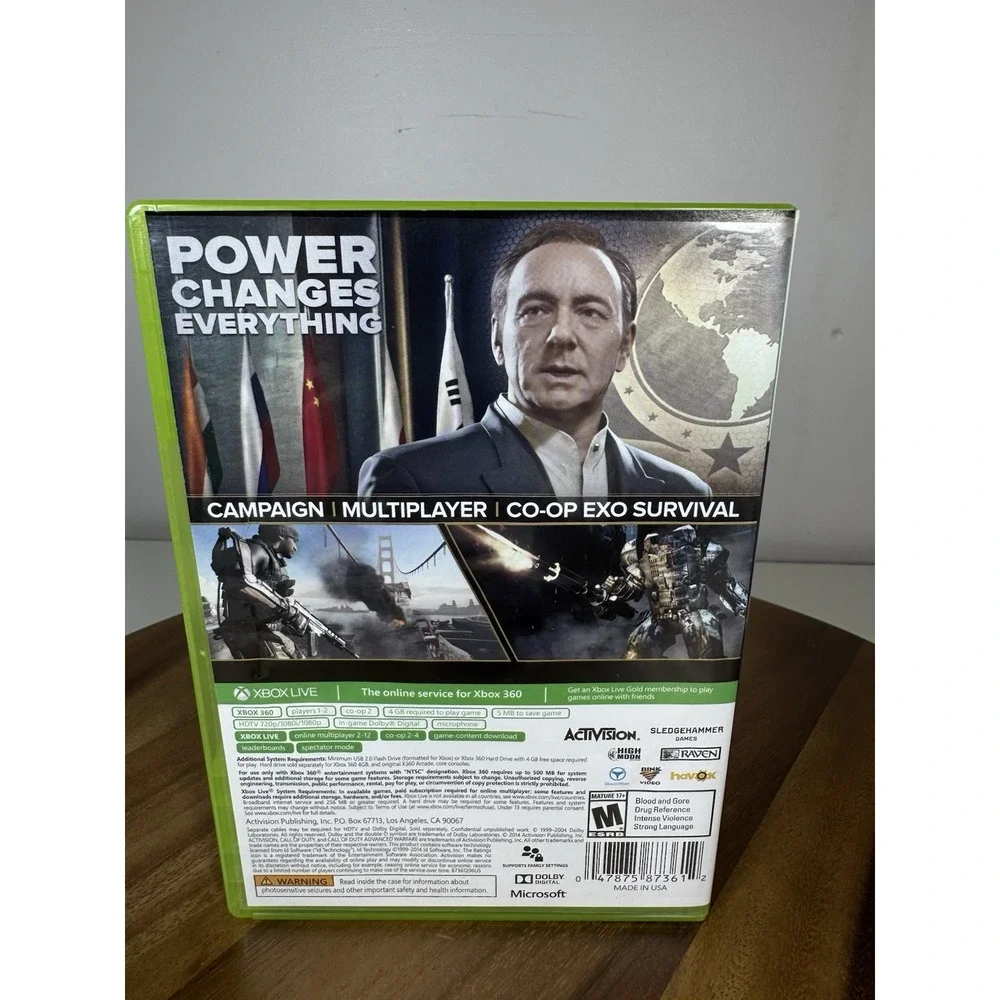 Call of Duty: Advanced Warfare‎ (Microsoft Xbox 360, 2014)